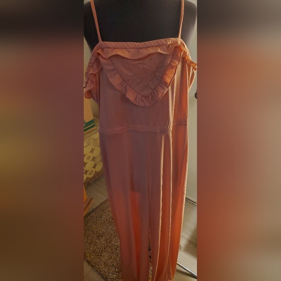 Vintage 70s Summer Jumpsuit by PBJ - Picture 5 of 9